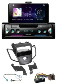 Автомагнитола для Ford Fiesta 2010–2017 (JA8) Pioneer USB MP3 Bluetooth DAB без дисплея