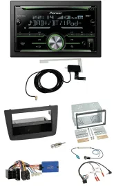 Pioneer CD USB Lenkrad Bluetooth 2DIN DAB Autoradio für Alfa Romeo Mito ISO 955