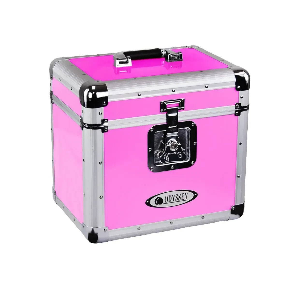 Кейс для виниловых пластинок Odyssey KLP1 Vintage Series Magenta