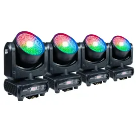 Прожектор Clutch RGBW LED DMX Moving Head Wash (набор, 4 шт.)