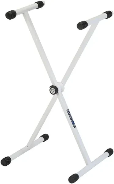 Quik Lok T-10 X-Style Keyboard Stand, White