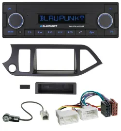 Blaupunkt DAB USB Bluetooth MP3 Autoradio für Kia Picanto ab 2011 Start-Stop