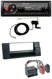 Pioneer MP3 AUX CD DAB USB Autoradio für BMW X5 E53 5er E39 Rundpin Ablagefach