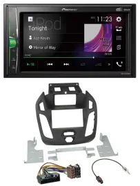 Автомагнитола для Ford Transit 2012–2018 Pioneer 2-DIN, DAB, USB, Bluetooth, MP3, дисплей