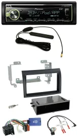 Pioneer MP3 USB CD DAB Lenkrad Autoradio für Fiat Ducato 08-11 schwarz Profi