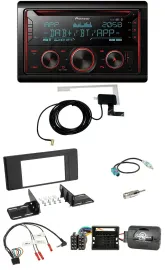 Pioneer 2DIN Lenkrad DAB USB CD Bluetooth Autoradio für Land Rover Range Rover V