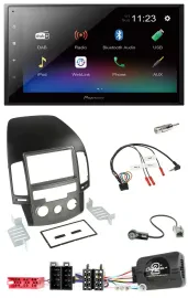 Pioneer USB Bluetooth DAB 2DIN Lenkrad Autoradio für Hyundai i30 ab 2009
