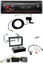 Автомагнитола Pioneer 1 DIN USB DAB MP3 для Citroen Jumper (с 2014), поддержка управления с руля