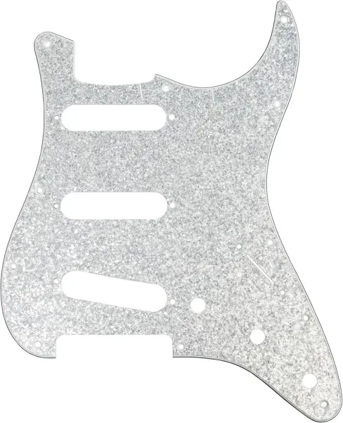 Панель для гитарной деки D'Andrea DPP-ST-SIS Pro Stratocaster Silver Sparkle