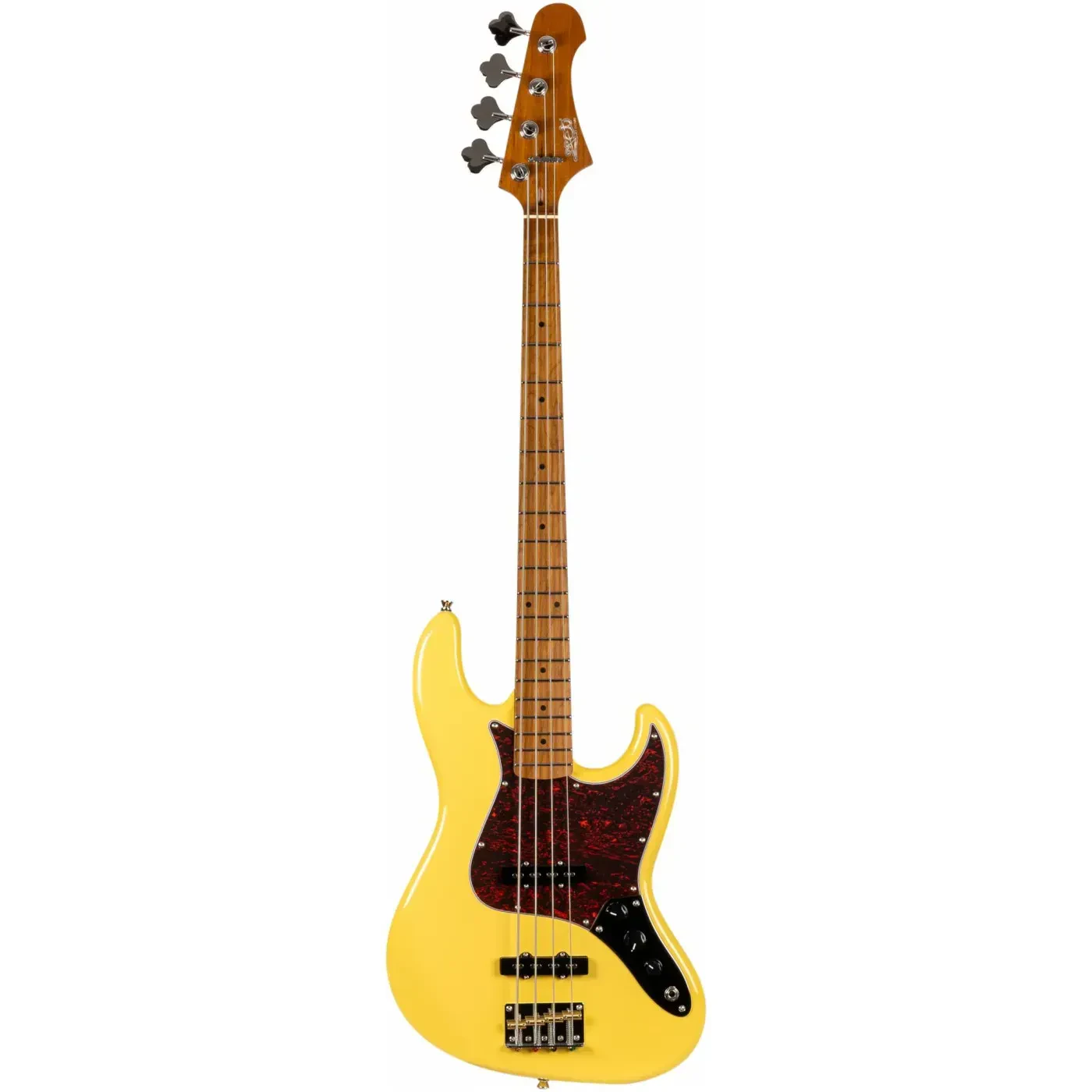Бас-гитара JET Guitars JJB-300 VYW Vintage Yellow