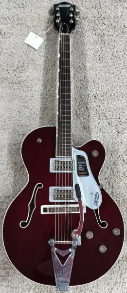 Gretsch Tennessean Hollow Body with Bigsby and Nickel Hardware, Deep Cherry