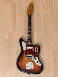 Электрогитара Fender Jaguar Pre-CBS SS Sunburst w/сase USA 1964