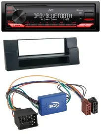 JVC Bluetooth USB DAB MP3 Autoradio für BMW 5er E39 X5 E53 Ablagefach Aktivsyste
