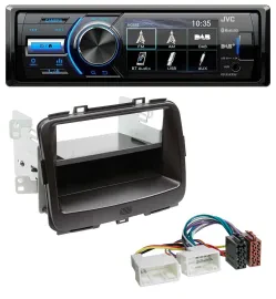 Автомагнитола JVC Bluetooth MP3 USB DAB для Kia Carens 4 (RP, с 2013)