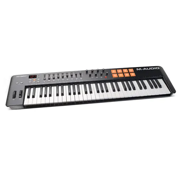 MIDI-клавиатура USB M-AUDIO OXYGEN 61 MK IV, динамическая, 5-октавная