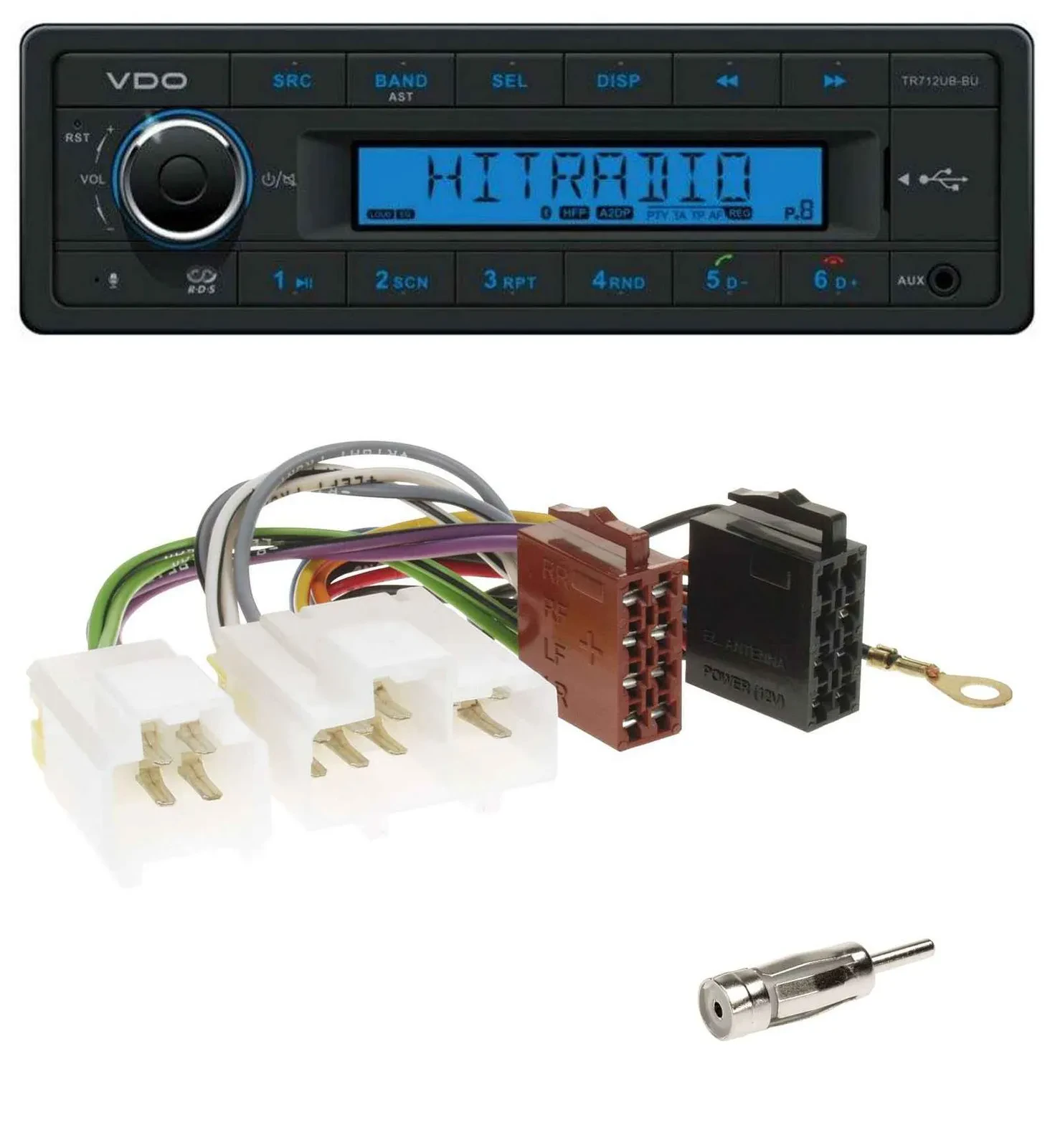 VDO Bluetooth AUX USB MP3 Autoradio für Nissan Almera N15 (1995-2000)