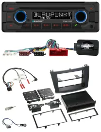 Blaupunkt Lenkrad MP3 CD Bluetooth USB Autoradio für Mazda 3 2009-2013 Can-Bus
