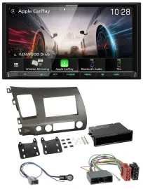 Kenwood MP3 2DIN USB DAB Bluetooth Autoradio für Honda Civic Hybrid FD3 06-10 an