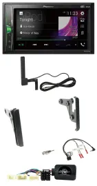 Pioneer MP3 DAB Lenkrad 2DIN Bluetooth Autoradio für Toyota RAV 4 2001-2005