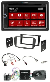 Blaupunkt TMC USB Lenkrad Bluetooth DAB 2DIN Navigation für Ford Focus C-Max Gal