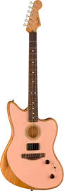 Электроакустическая гитара Fender Acoustasonic Player Jazzmaster Shell Pink