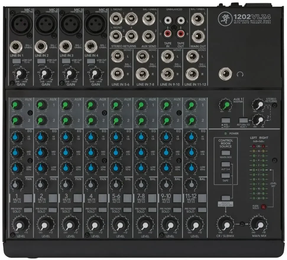Аналоговый микшер Mackie 1202 VLZ4