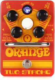 Педаль эффектов для электрогитары Orange Two Stroke Boost EQ Pedal