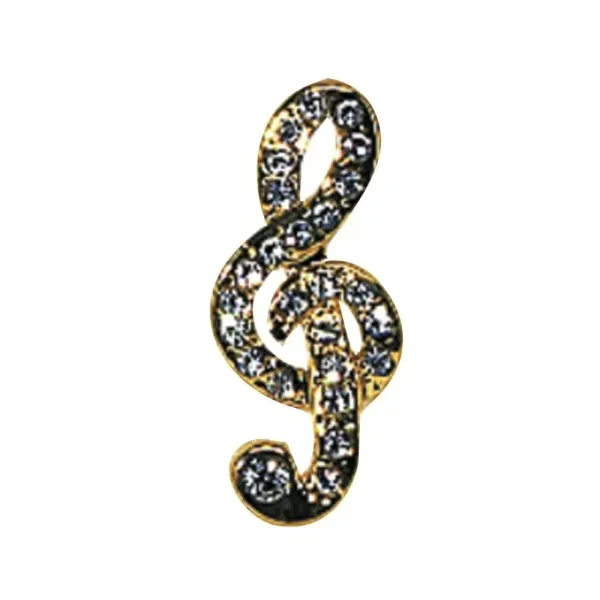 Брошь Gewa 980.070 Treble Cleff Gold