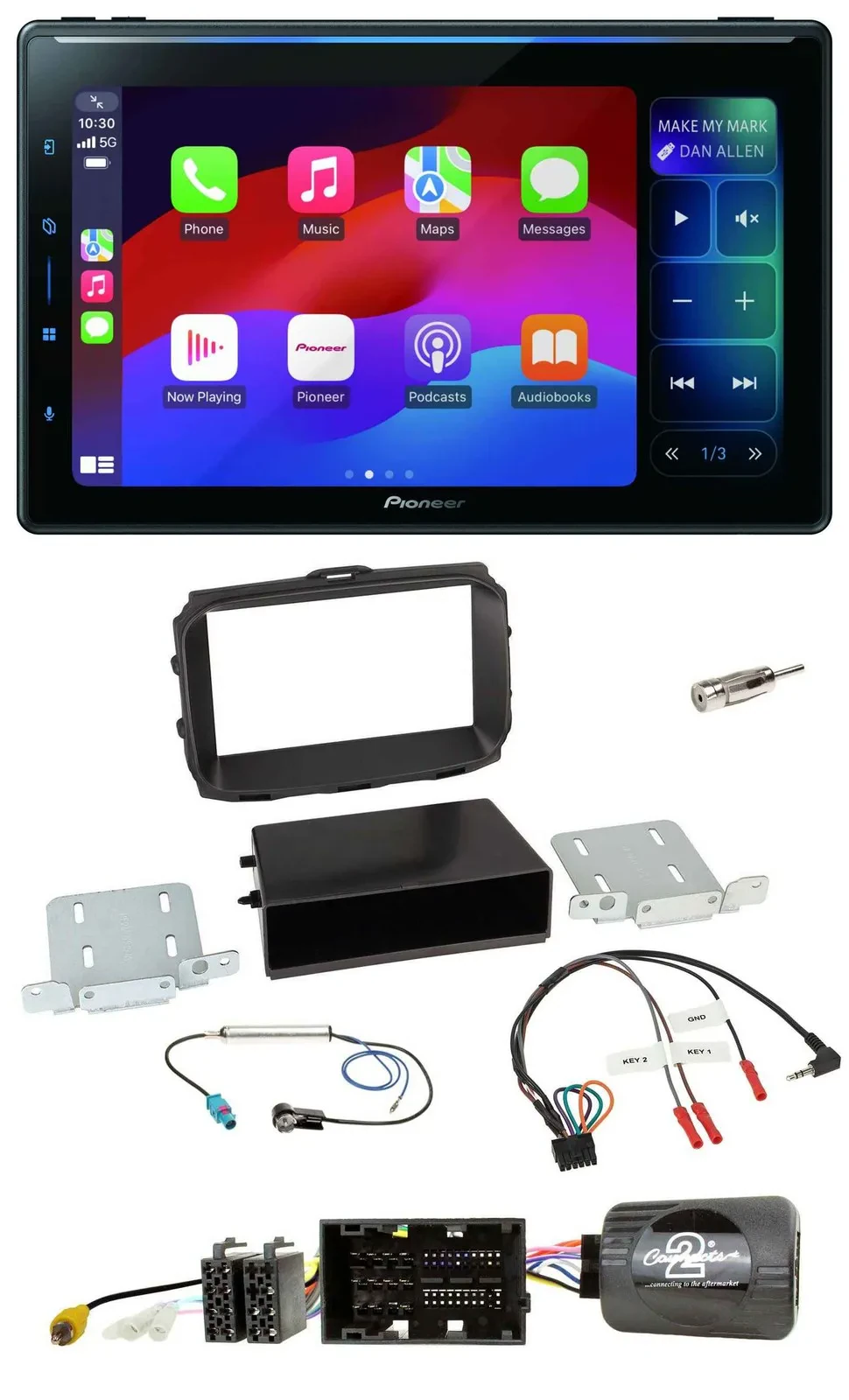 Автомагнитола Pioneer Bluetooth DAB USB для Alfa Romeo Giulietta 940 (Facelift 2014)