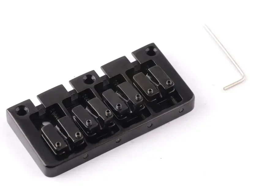 Бридж струнодержатель для бас-гитары Metallor BB-004-BK