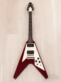 Электрогитара Greco FV-650 Flying V HH Cherry w/gigbag Japan 1990