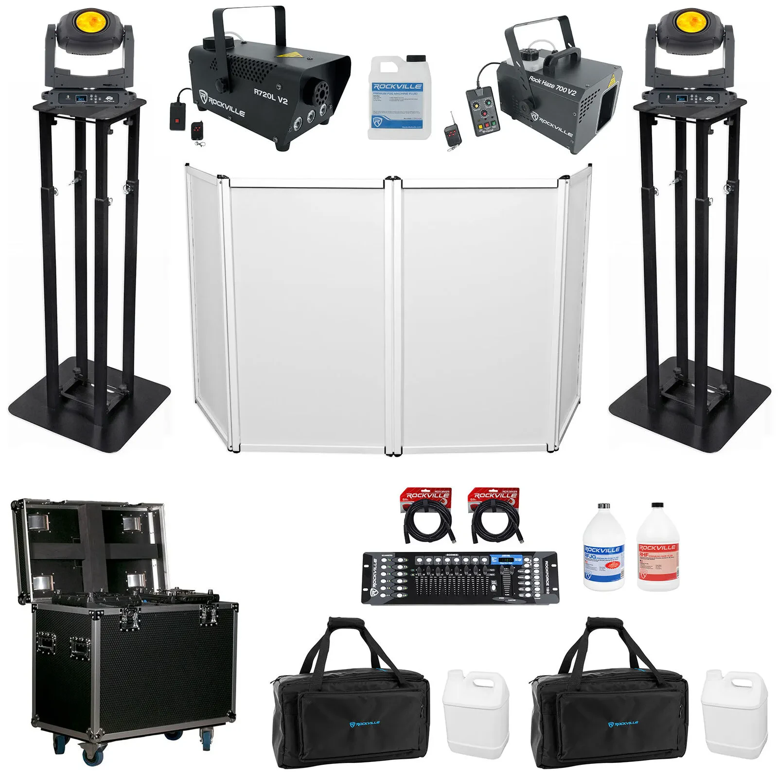 Комплект светового оборудования American DJ FOCUS SPOT 6Z+DRC MHX+RTP32B+RFAAW-7