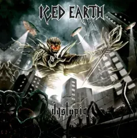 Виниловая пластинка Iced Earth - Dystopia [New Vinyl LP] Black, Clear Vinyl, Ltd Ed, Red, 3D