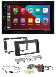 ESX 2DIN DAB USB MP3 Bluetooth Autoradio für Dacia Duster (ab 2021)