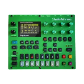 Защитная накладка для музыкального оборудования Xpowers Design Elektron Digitone Green