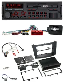 Blaupunkt SD Lenkrad USB Bluetooth DAB Autoradio für Mazda 3 2009-2013 Can-Bus