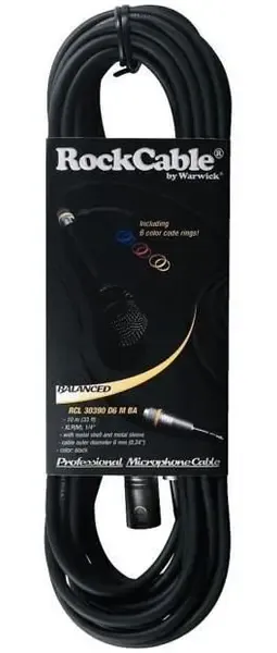 Микрофонный кабель Rockcable RCL30360 D6 10 метров