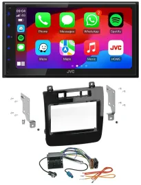 JVC Bluetooth USB MP3 2DIN DAB Autoradio für VW Touareg (2010-2014)
