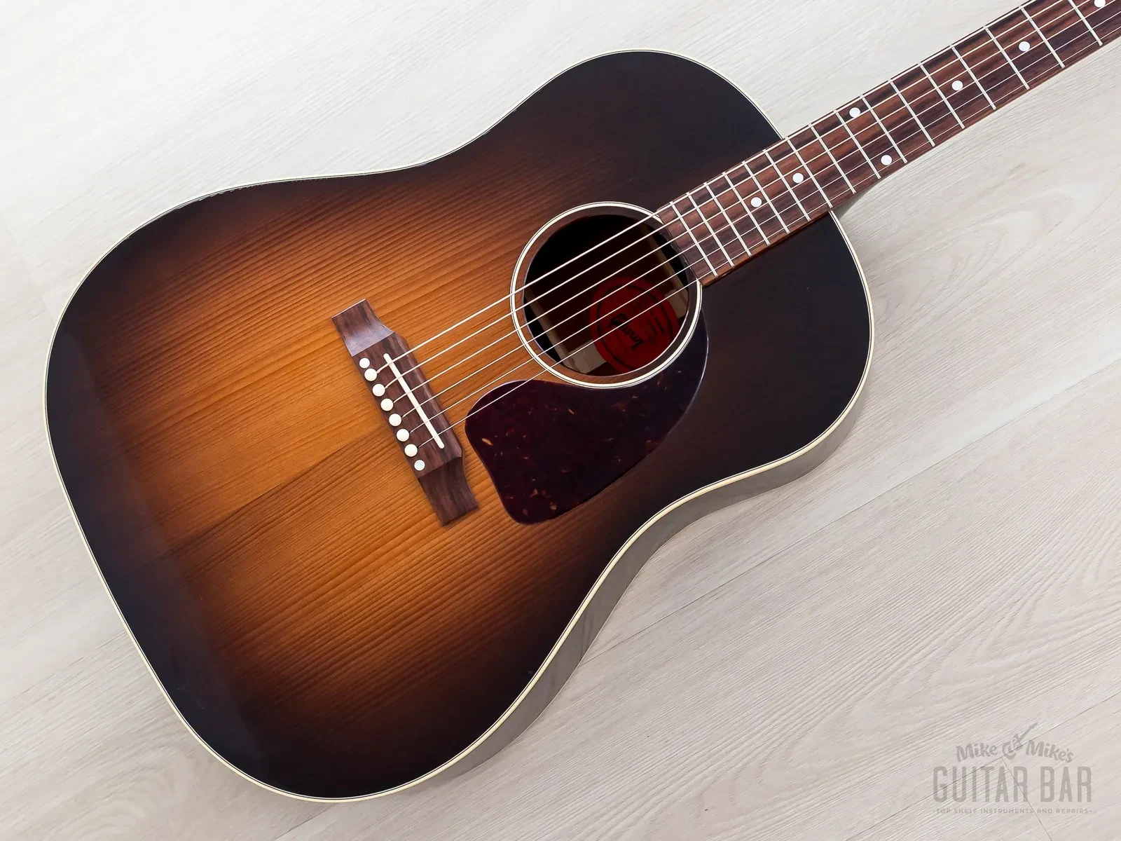 2015 Gibson Custom Shop J-45 Vintage Banner Logo Dreadnought Acoustic w/ Case