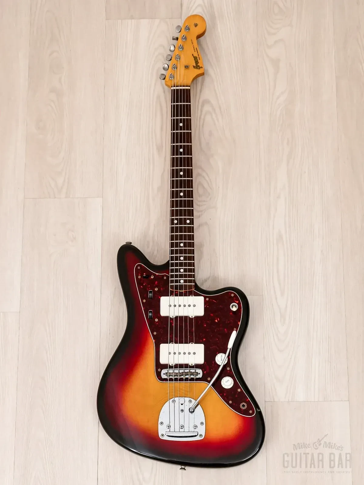 Электрогитара Greco JM700 Super Real Jazzmaster SS Sunburst w/gigbag Japan 1980