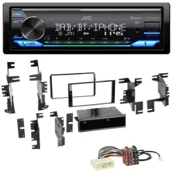 JVC Bluetooth DAB USB MP3 Autoradio für Nissan Cube ab 09 Frontier ab 13 Juke ab