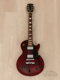 Электрогитара Gibson Les Paul Studio Plus HH Wine Red w/case USA 2002