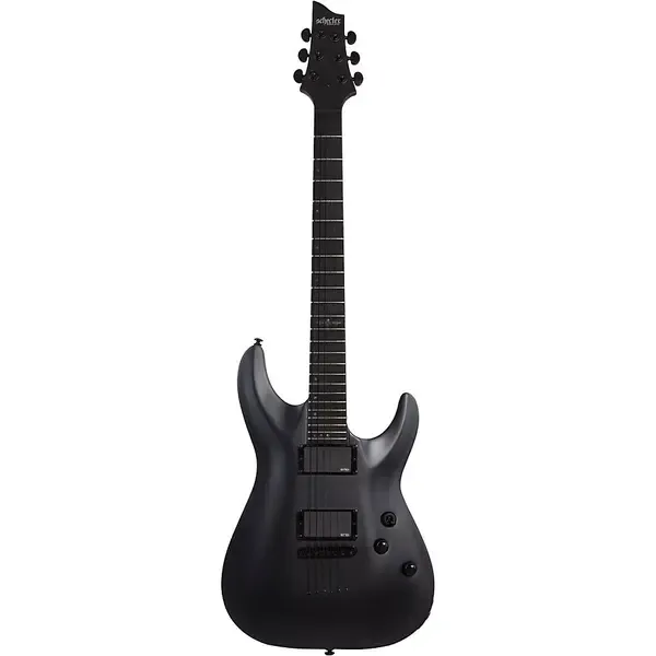 Электрогитара Schecter C-1 Platinum Blackout Satin Black