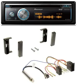 Pioneer MP3 DAB USB CD Bluetooth Autoradio für Audi TT (1998-2006) - ISO
