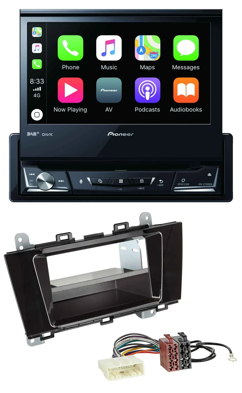 Pioneer DVD Bluetooth DAB USB MP3 Autoradio für Subaru Outback (ab 2015)