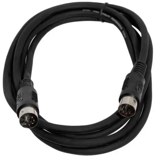 Midi-кабель JustIn 10005116 Black 1 м