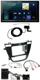 Автомагнитола для Opel Insignia (с 2008) Pioneer 2DIN DAB, USB, Bluetooth, черная, поддержка кнопок на руле