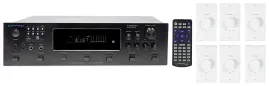 Technical Pro H12X500UBT 6-Zone Home Theater Bluetooth Receiver+6) Wall Controls