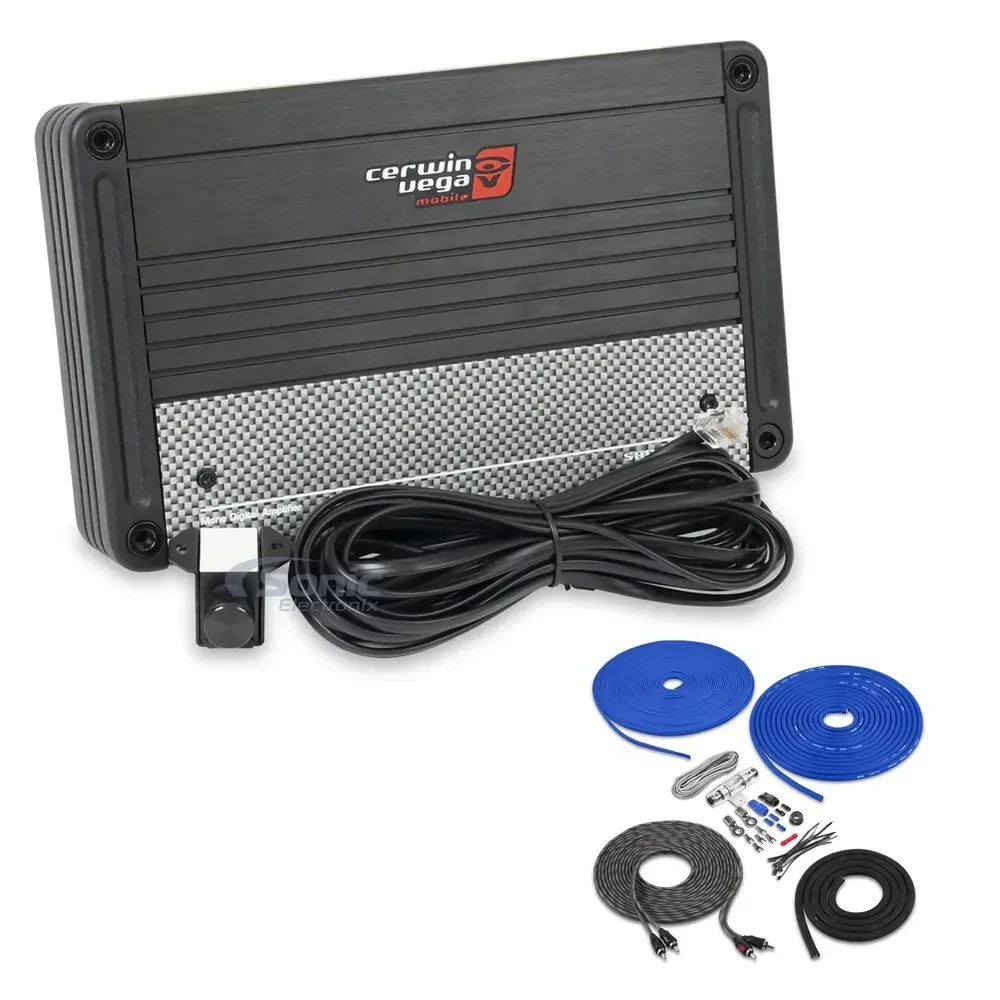 Усилитель мощности для морского применения Cerwin-Vega SRPM750.1D 1-канальный моноблок (набор, с 8 AWG Amp Kit)