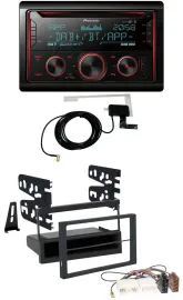 Автомагнитола Pioneer 2-DIN MP3 DAB USB CD Bluetooth для Mazda 626 99–02, MPV 96–99, MX